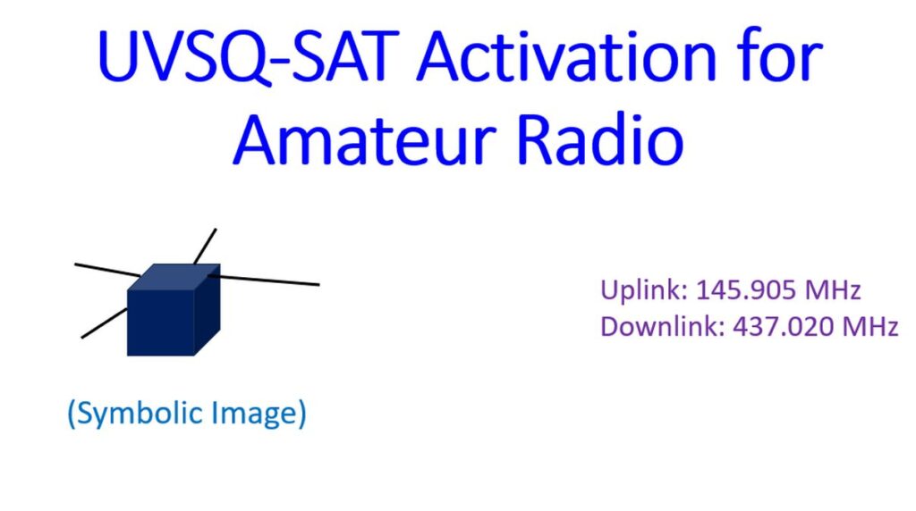 Uvsq Sat Activation For Amateur Radio Johnson S Techworld