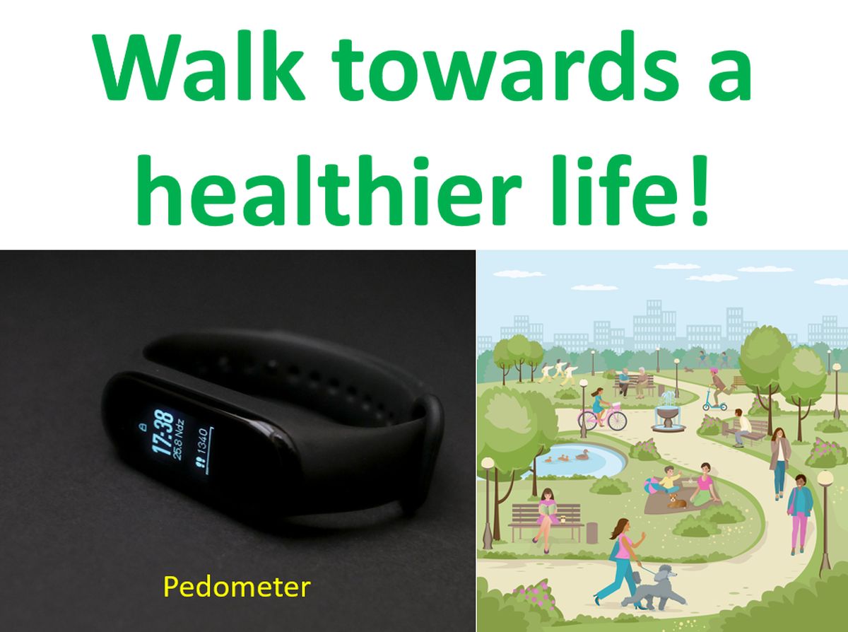 Walk towards a healthier life!