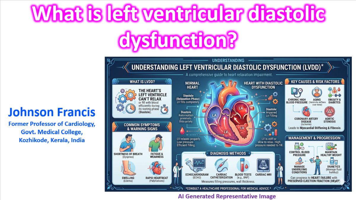What is left ventricular diastolic dysfunction? - All About Heart And ...