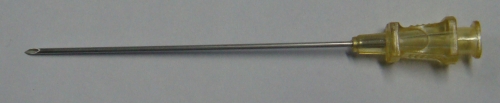 Arterial puncture needle