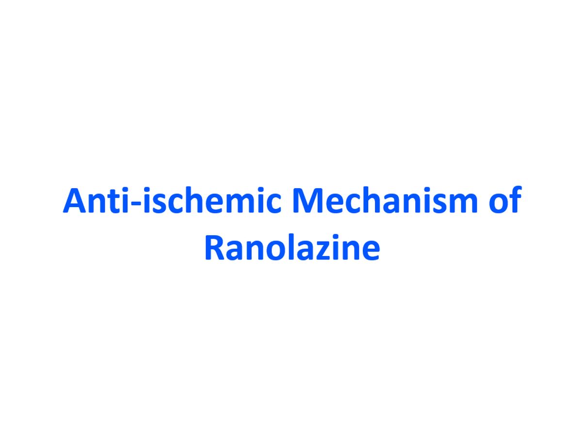 Ranolazine Mechanism Of Action Cheap Factory | www.micoope.com.gt