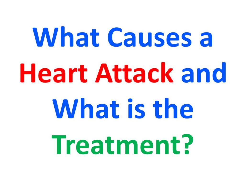 What Causes a Heart Attack and What is the Treatment