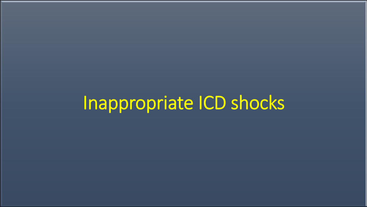 icd 10 code for inappropriate icd shocks