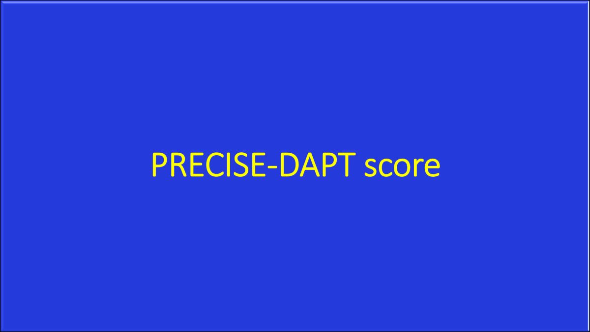 Precise dapt score