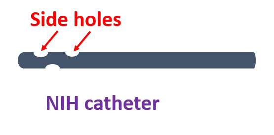 NIH catheter