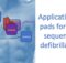 Application of pads for dual sequential defibrillation
