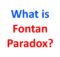 What is Fontan Paradox?