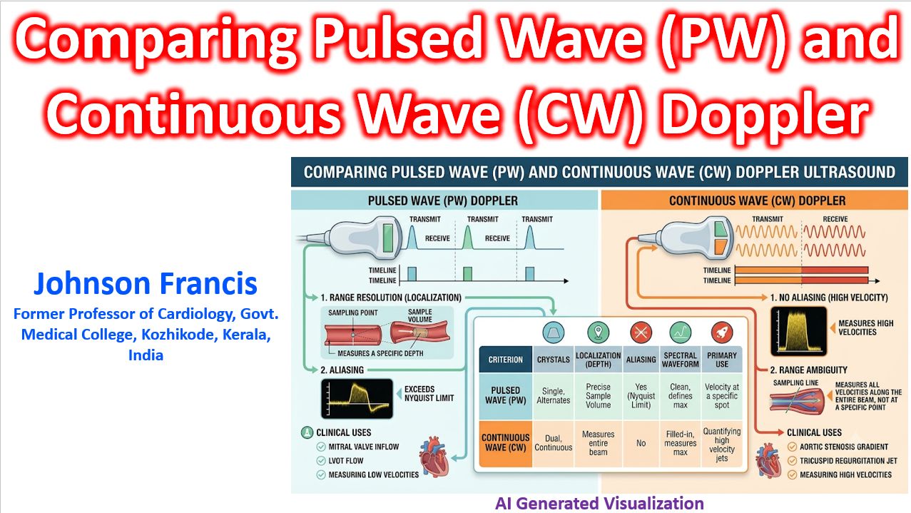 Comparing Pulsed Wave (PW) and Continuous Wave (CW) Doppler - All About ...