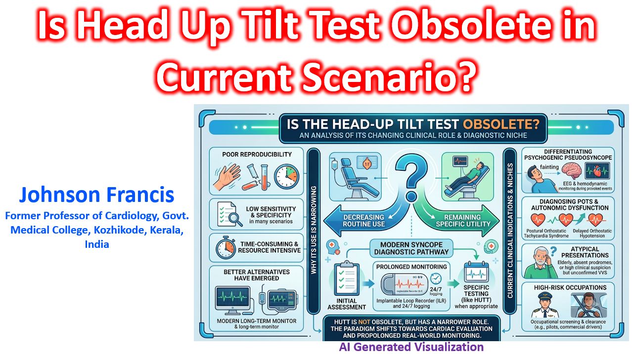 Hut Test Is Head Up Tilt Test Obsolete in Current Scenario? - All About ...