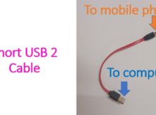 Short USB 2 Cable