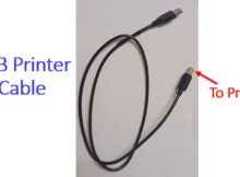 USB Printer Cable