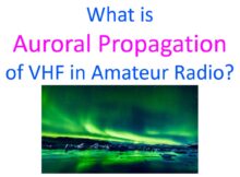 What is Auroral Propagation of VHF in Amateur Radio