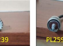 SO239 and PL259 UHF Connectors