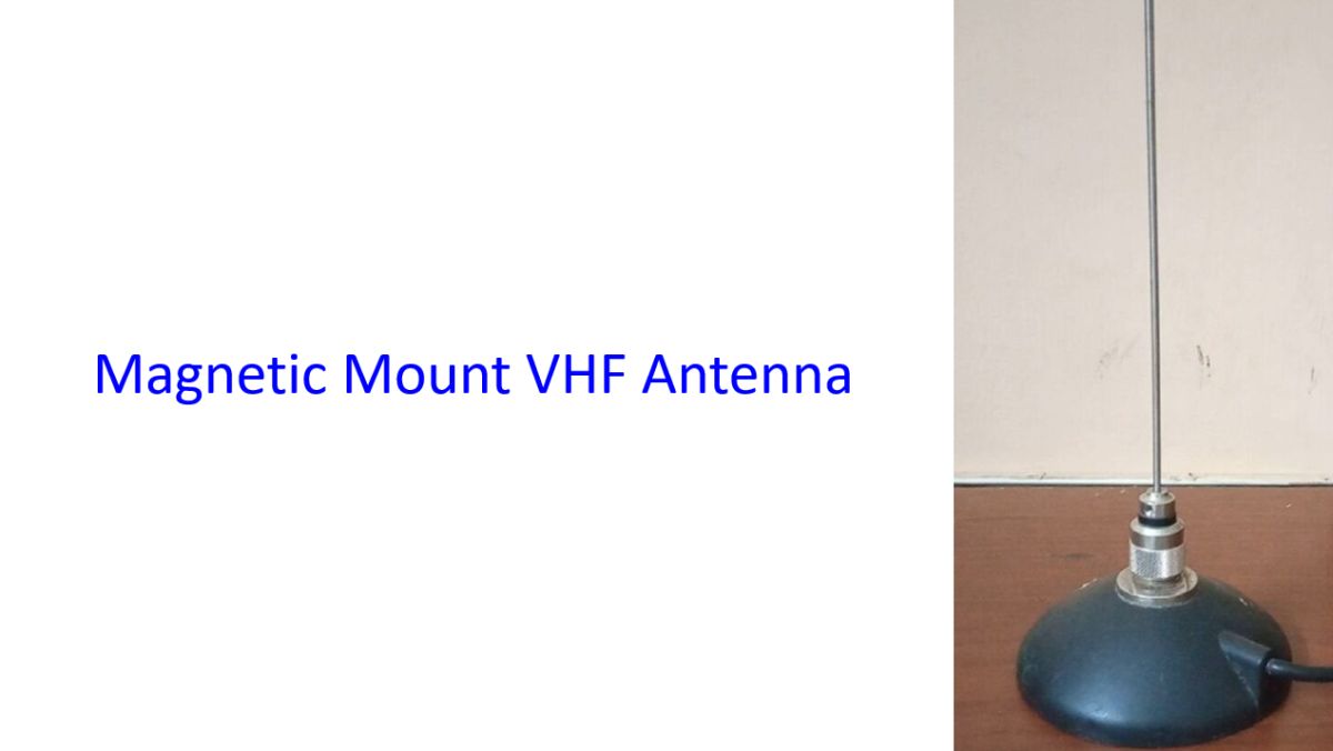 Magnetic Mount VHF Antenna