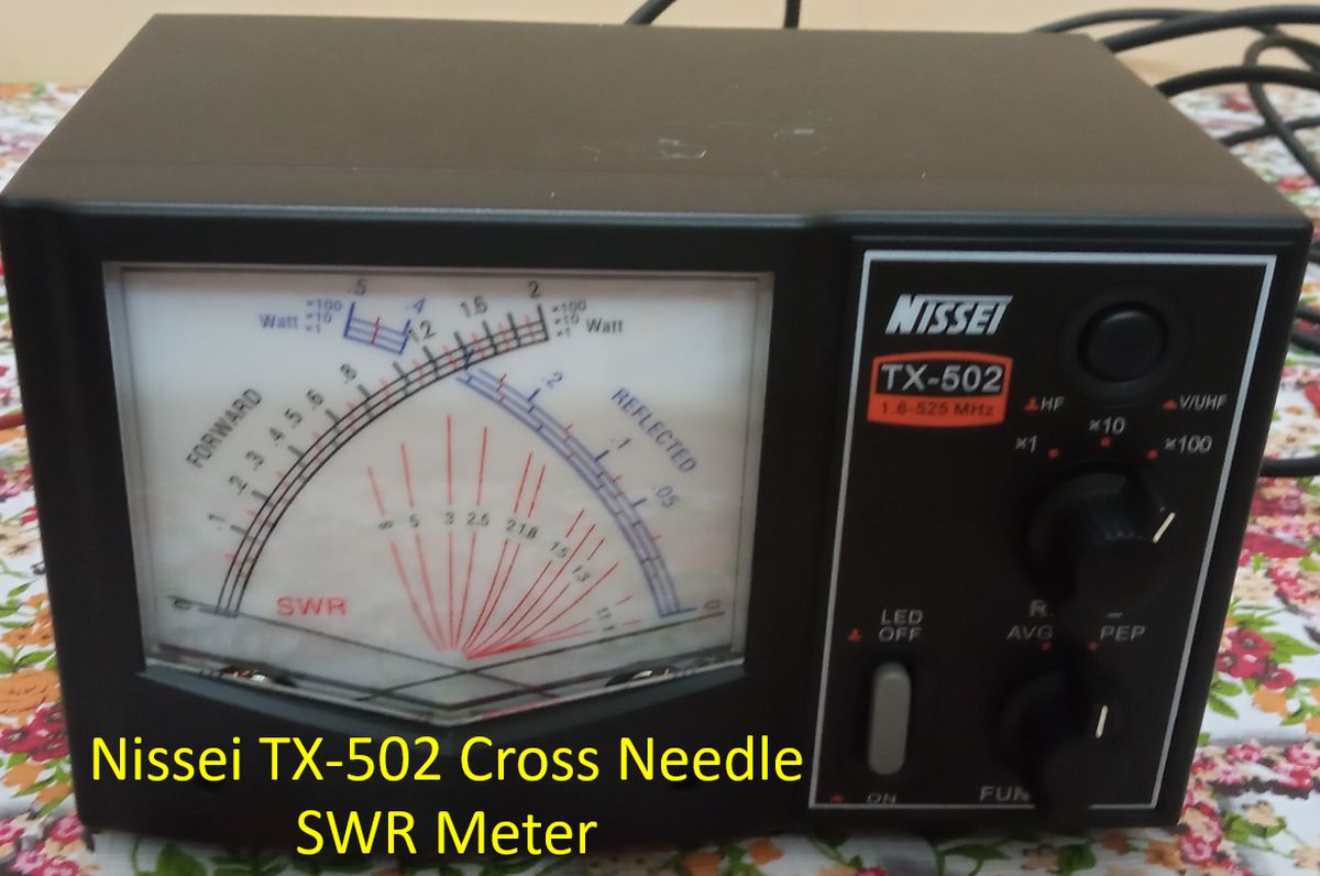 Nissei TX-502 Cross Needle SWR Meter