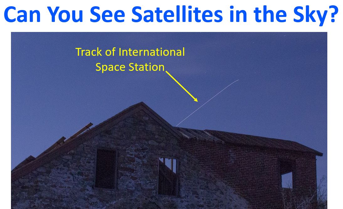 Can You See Satellites in the Sky?