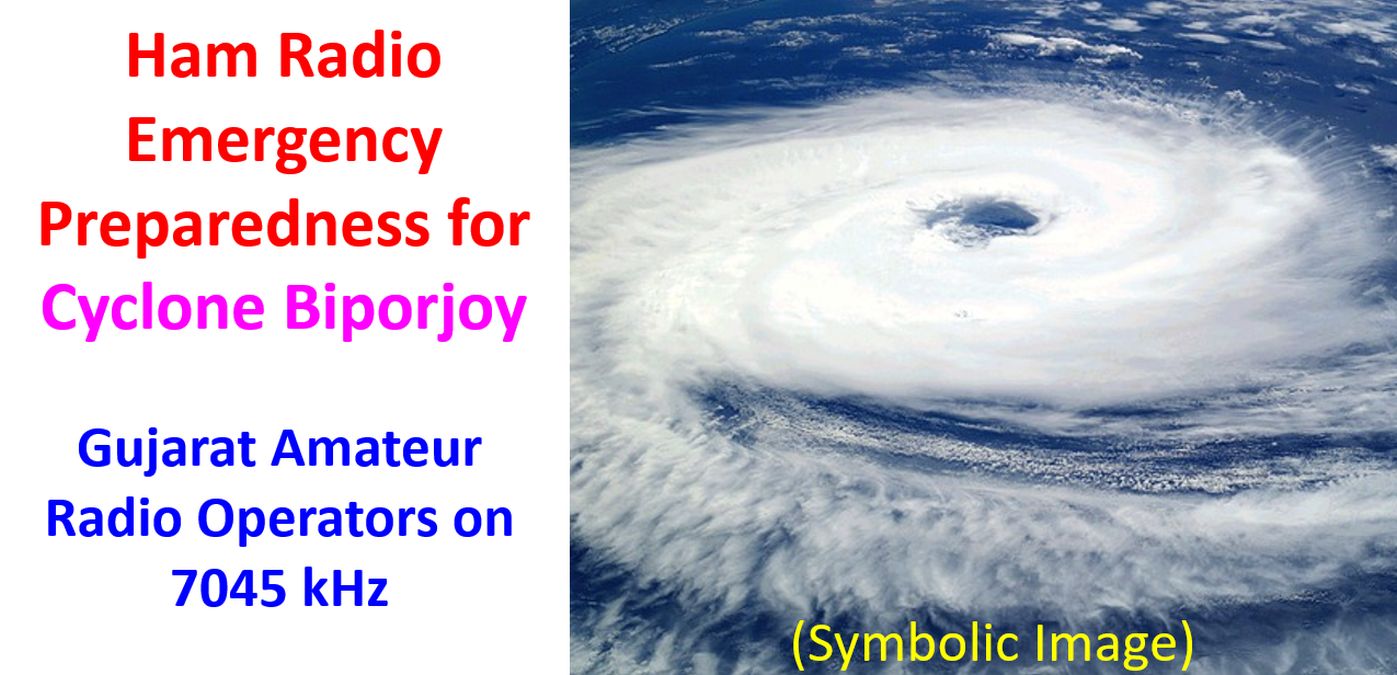 Ham Radio Emergency Preparedness for Cyclone Biporjoy
