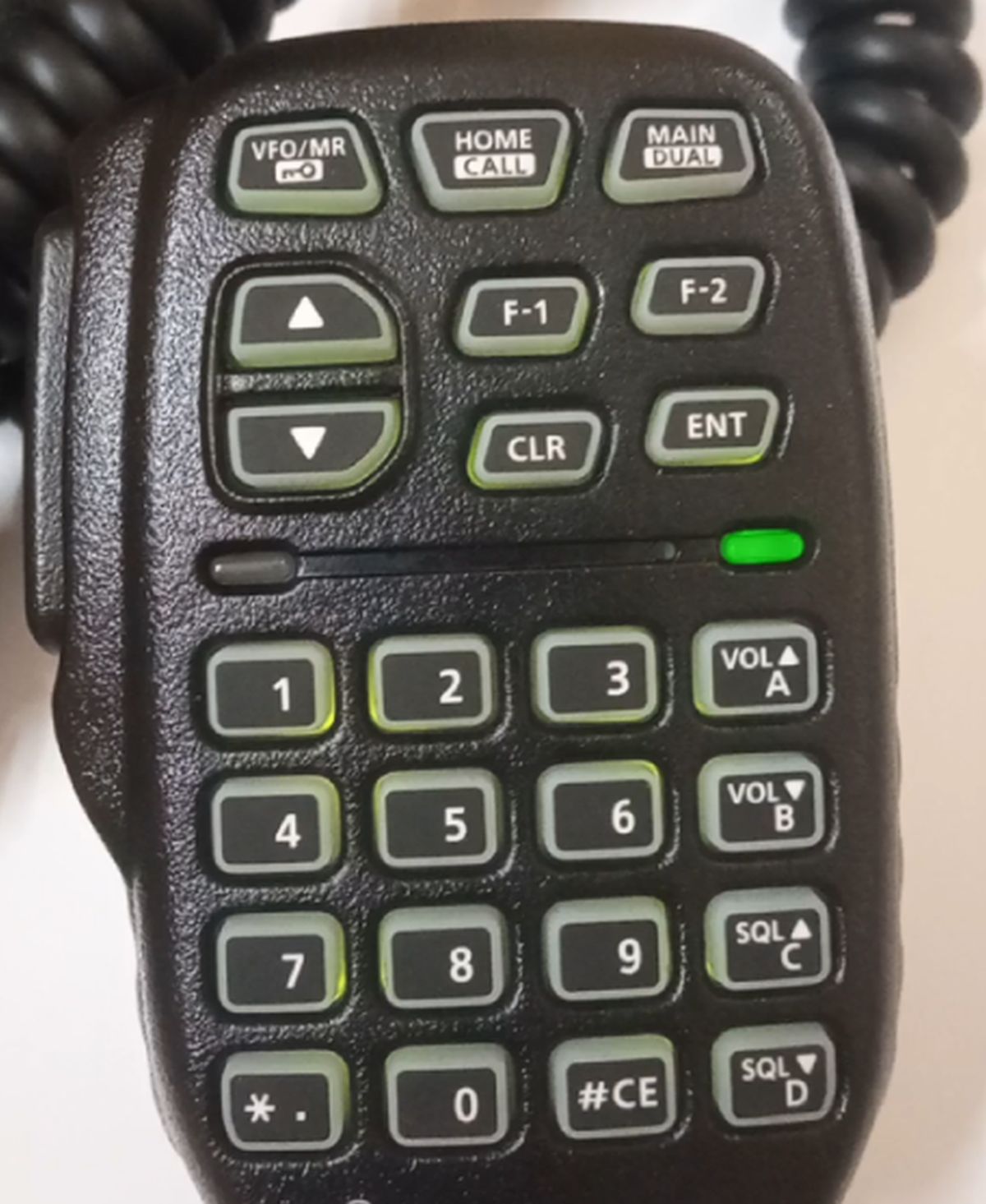 Hand mic with PTT and key pad of ICOM 2730