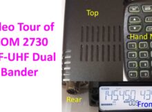 Video Tour of ICOM 2730 VHF-UHF Dual Bander