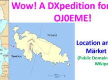 Wow! A DXpedition for EME - OJ0EME!