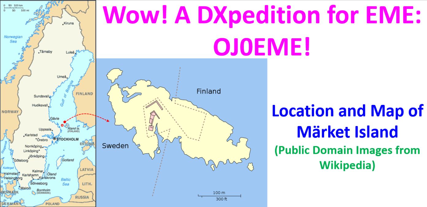 Wow! A DXpedition for EME - OJ0EME!