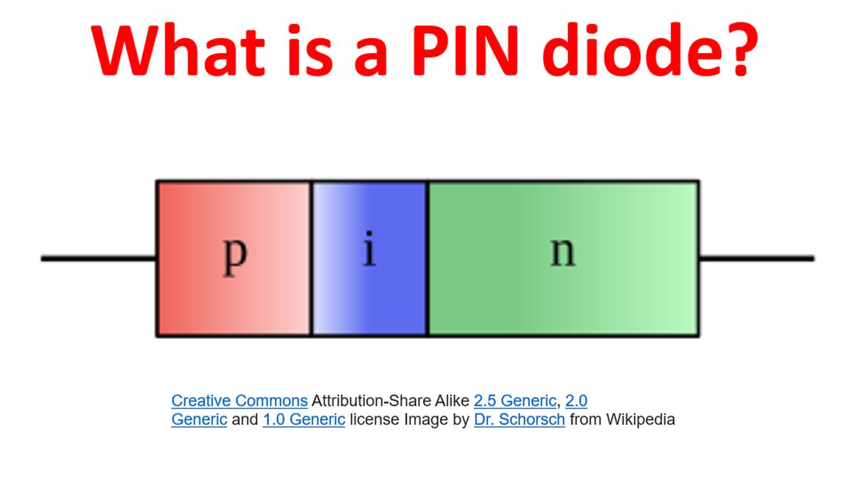 What is a PIN diode? - Johnson's Techworld