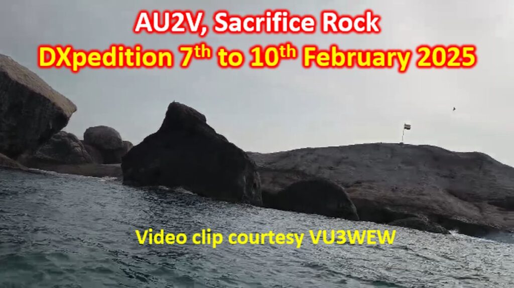 AU2V, Sacrifice Rock DXpedition