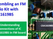 Assembling an FM Radio Kit with CXA1619BS