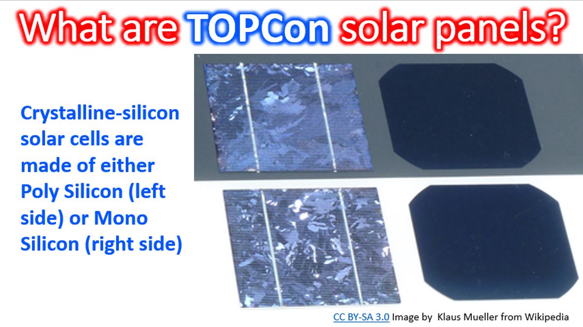 What are TOPCon solar panels? - Johnson's Techworld