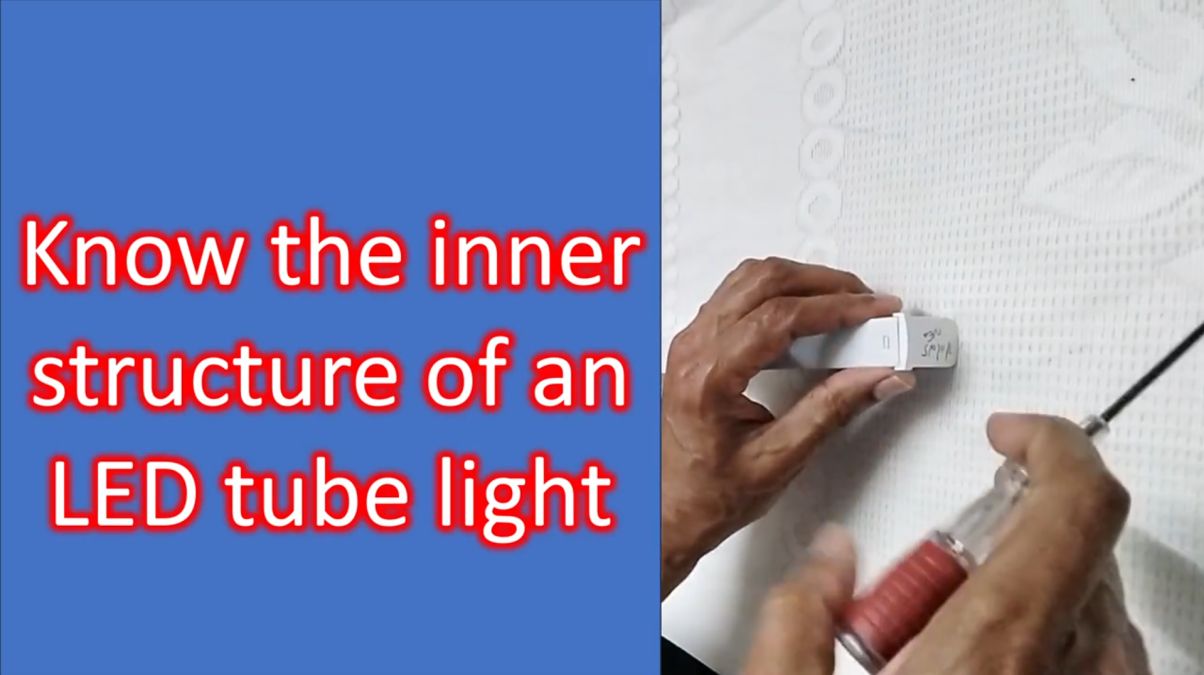 Know the inner structure of an LED tube light - Johnson's Techworld
