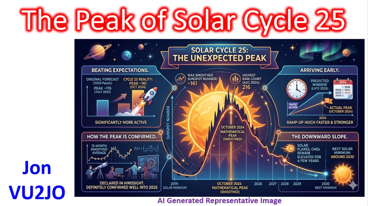 The Peak of Solar Cycle 25 - Johnson's Techworld