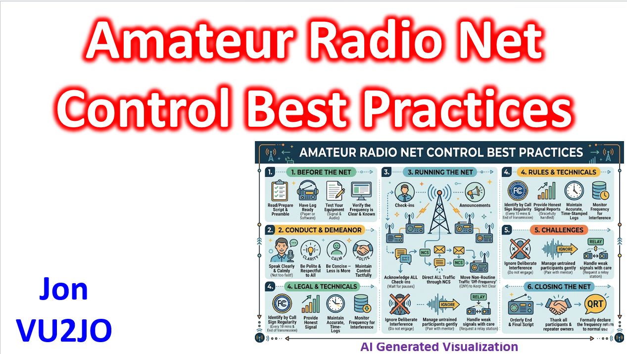 Radio.net Test Amateur Radio Net Control Best Practices - Johnson's Techworld