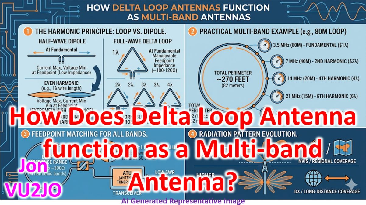 Propagation Pattern Delta Loop How Does Delta Loop Antenna function as a Multi-band Antenna? - Johnson ...