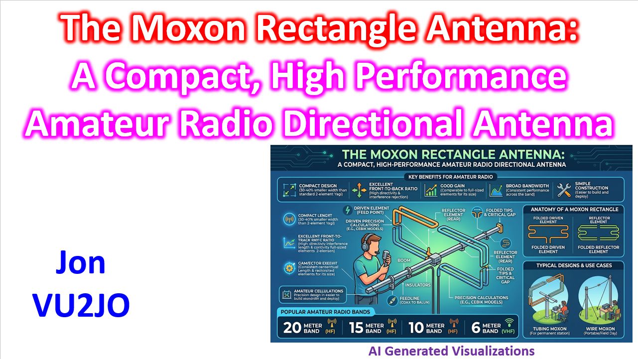 Rectangular Radio The Moxon Rectangle Antenna: A Compact, High Performance Amateur Radio ...